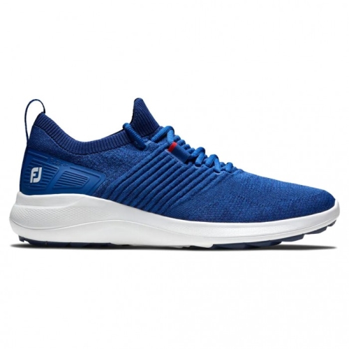 Footjoy Flex XP Men's Spikeless Golf Shoes Blue | 960QINSMG