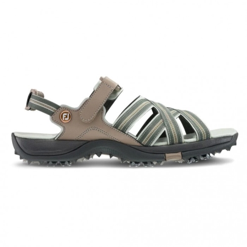 Footjoy Golf Sandals Women's Golf Sandals Tan / Light Grey | 023TXLADU