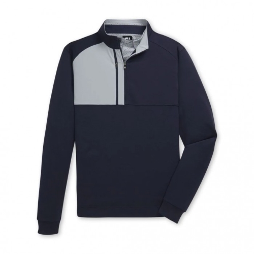 Footjoy Pique Sport Mid-Layer Men's Jacket Navy | 375LXUSKP