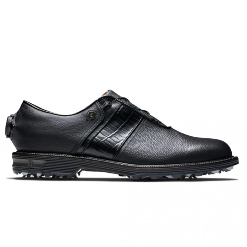 Footjoy Premiere Series - Packard BOA Men's Spiked Golf Shoes Black | 139EOMNGJ