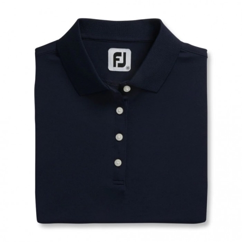 Footjoy ProDry Interlock Knit Collar Women's Shirts Navy | 320HWXMRS