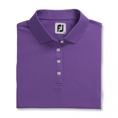 Footjoy ProDry Interlock Knit Collar Women's Shirts Purple | 671GDZLAP