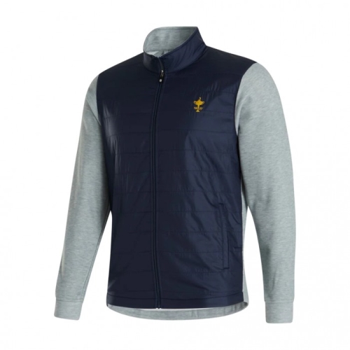 Footjoy Ryder Cup Trophy Hybrid Full-Zip Men's Jacket Navy / Grey | 734AECJBX