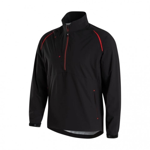 Footjoy Select LS Rain Men's Jacket Black / Red | 301WVGAHN