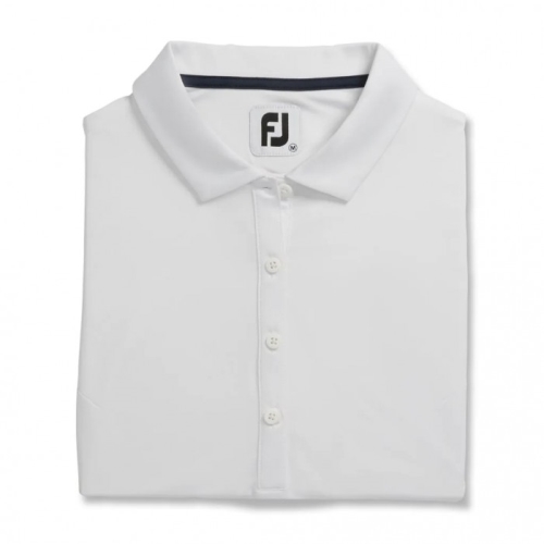 Footjoy Solid Lisle Sleeveless Women's Shirts White | 915LEWBNU